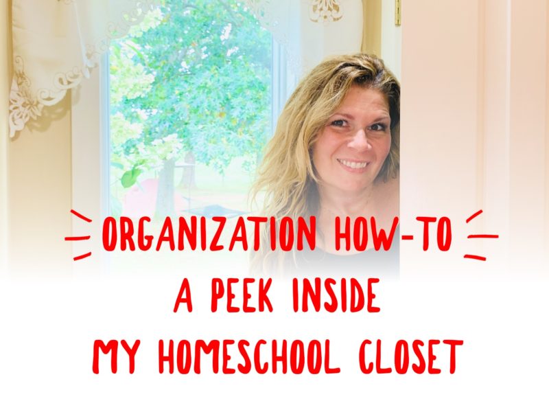 How To Organize Your Homeschool Stuff 1
